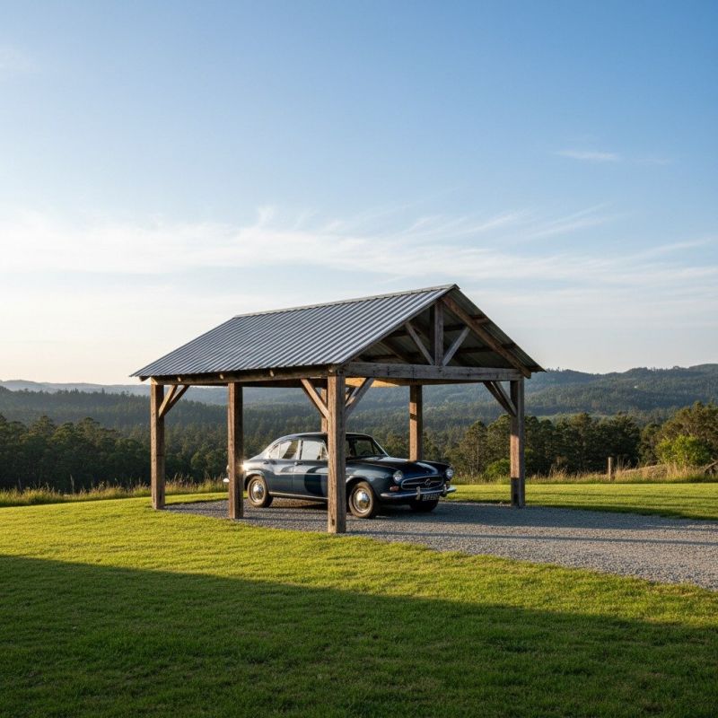 Wooden Carport Repair